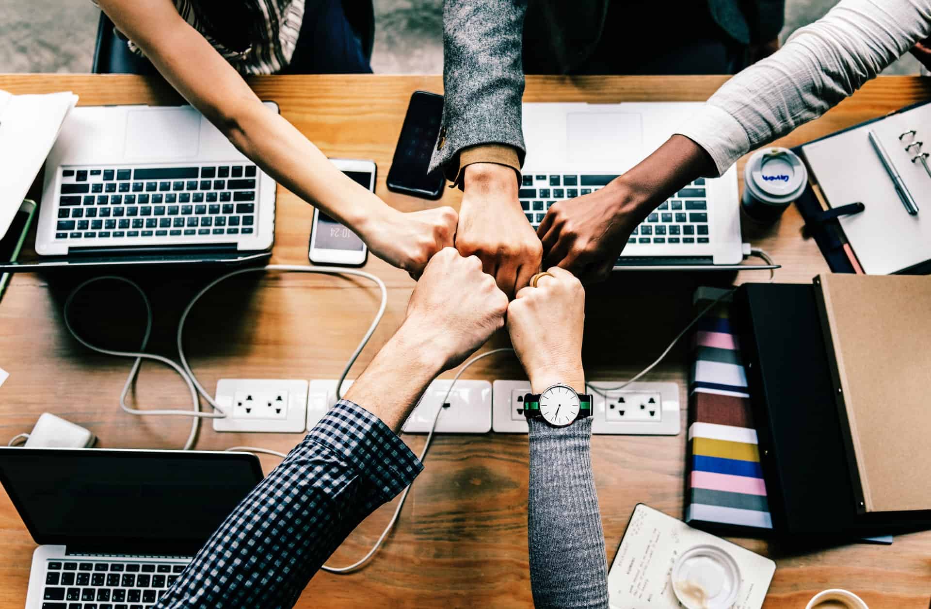 IT business teamwork